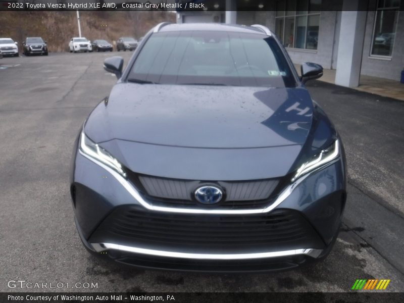 Coastal Gray Metallic / Black 2022 Toyota Venza Hybrid XLE AWD
