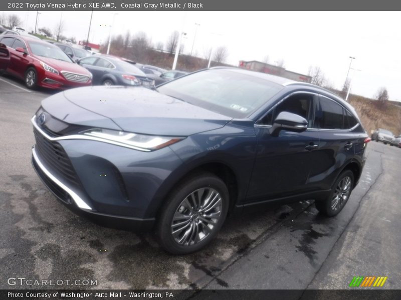 Coastal Gray Metallic / Black 2022 Toyota Venza Hybrid XLE AWD