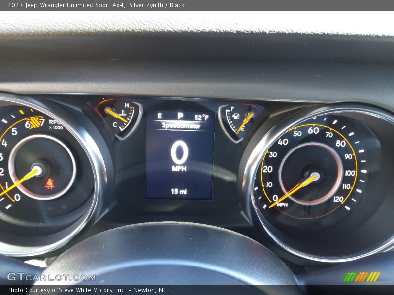Silver Zynith / Black 2023 Jeep Wrangler Unlimited Sport 4x4