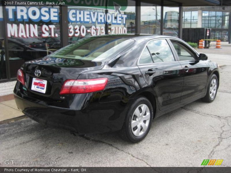Black / Ash 2007 Toyota Camry LE