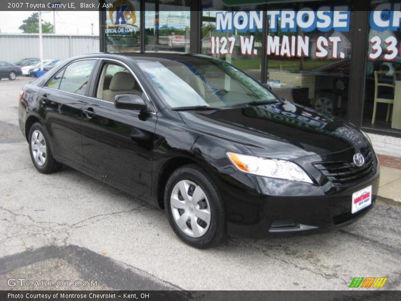 Black / Ash 2007 Toyota Camry LE