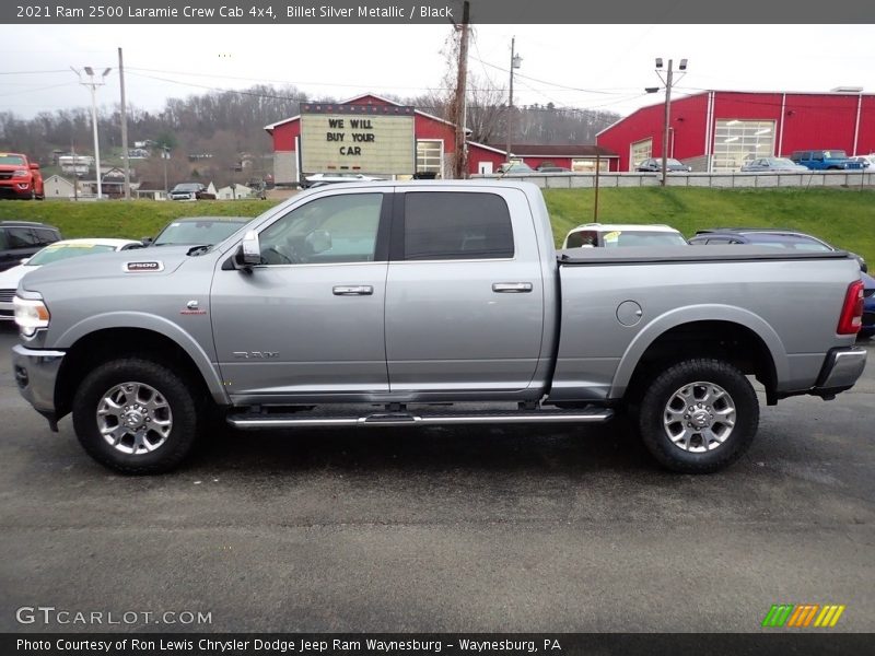 Billet Silver Metallic / Black 2021 Ram 2500 Laramie Crew Cab 4x4