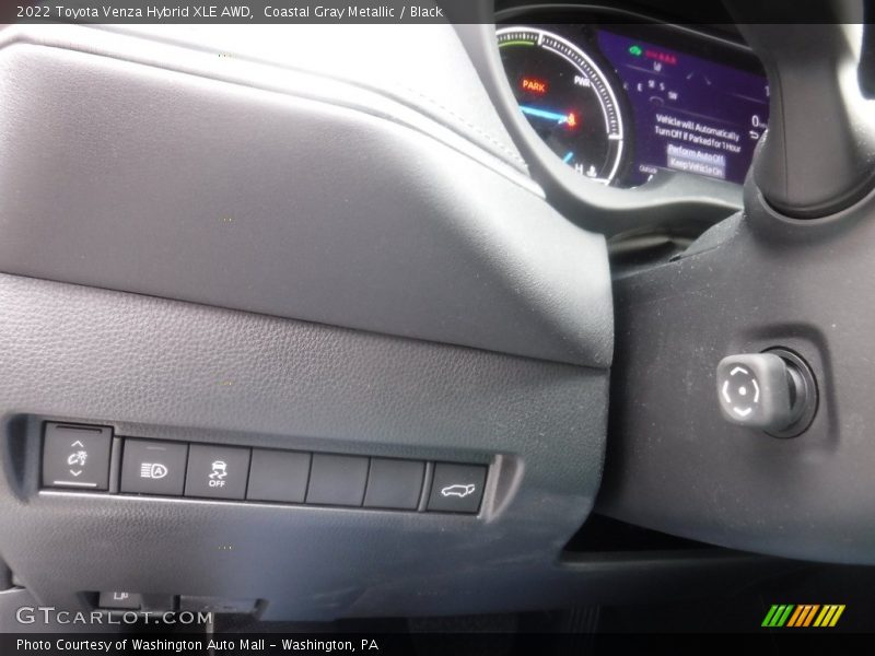 Coastal Gray Metallic / Black 2022 Toyota Venza Hybrid XLE AWD