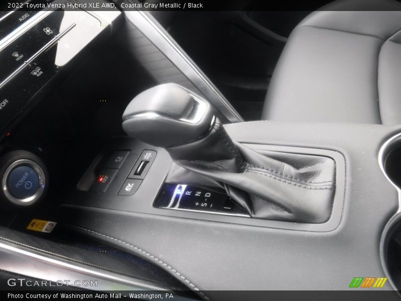 Coastal Gray Metallic / Black 2022 Toyota Venza Hybrid XLE AWD