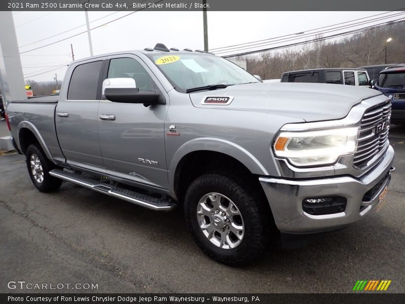Billet Silver Metallic / Black 2021 Ram 2500 Laramie Crew Cab 4x4