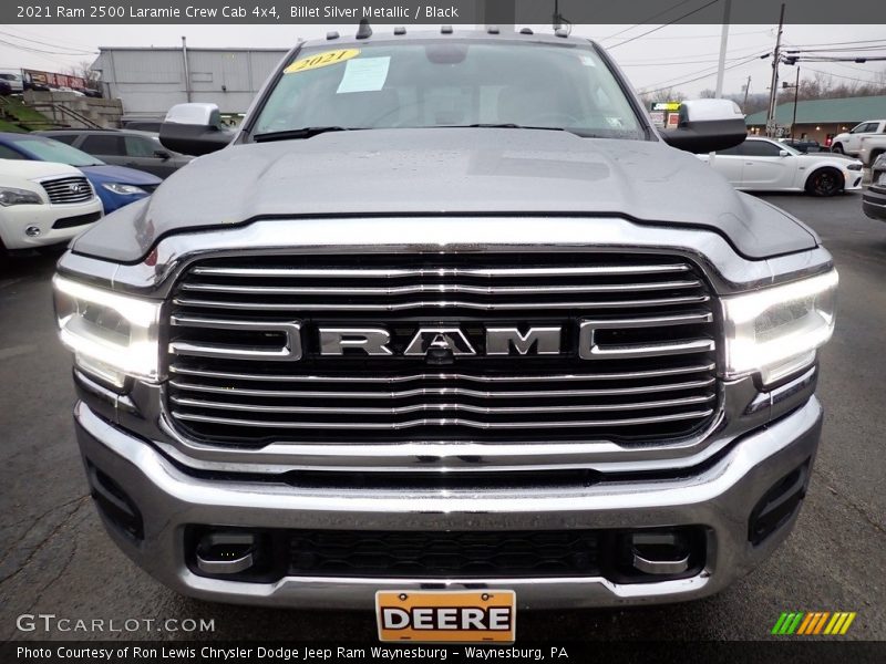 Billet Silver Metallic / Black 2021 Ram 2500 Laramie Crew Cab 4x4
