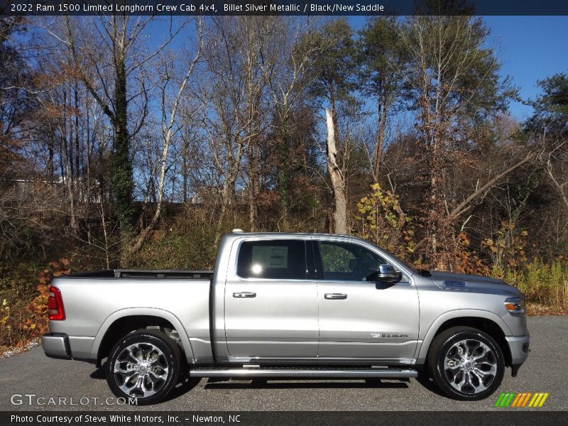  2022 1500 Limited Longhorn Crew Cab 4x4 Billet Silver Metallic