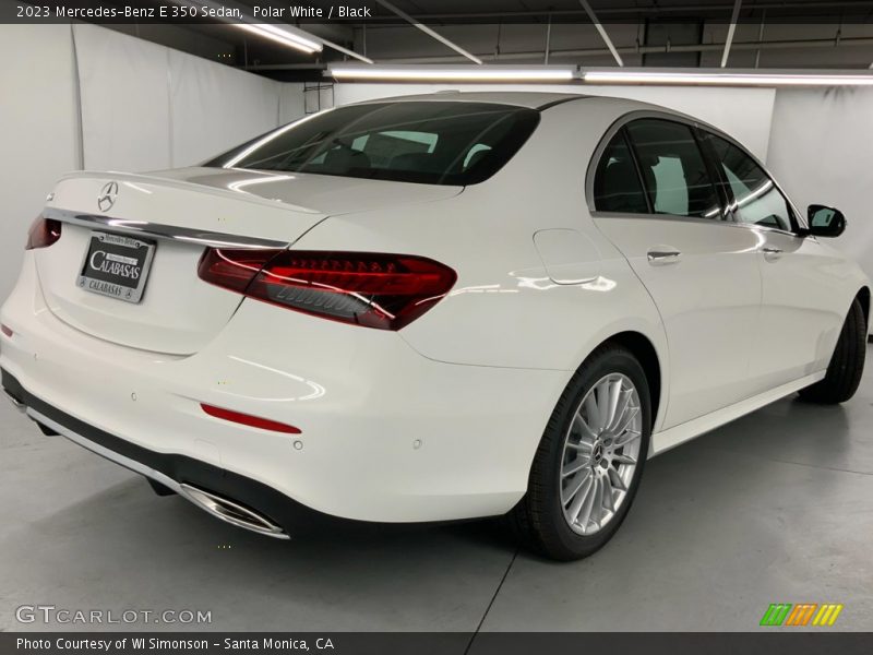 Polar White / Black 2023 Mercedes-Benz E 350 Sedan