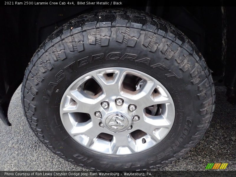 Billet Silver Metallic / Black 2021 Ram 2500 Laramie Crew Cab 4x4