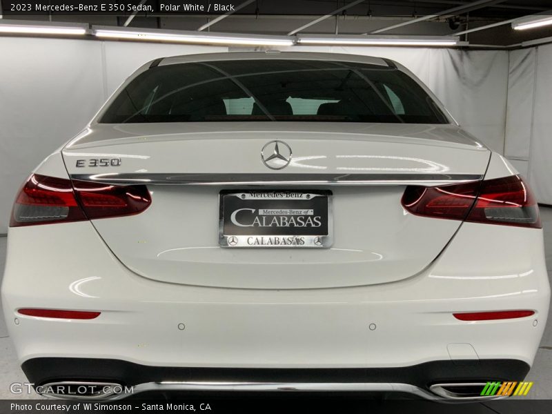 Polar White / Black 2023 Mercedes-Benz E 350 Sedan