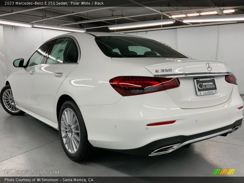 Polar White / Black 2023 Mercedes-Benz E 350 Sedan