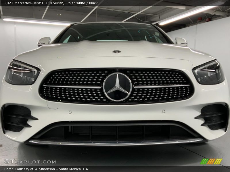 Polar White / Black 2023 Mercedes-Benz E 350 Sedan