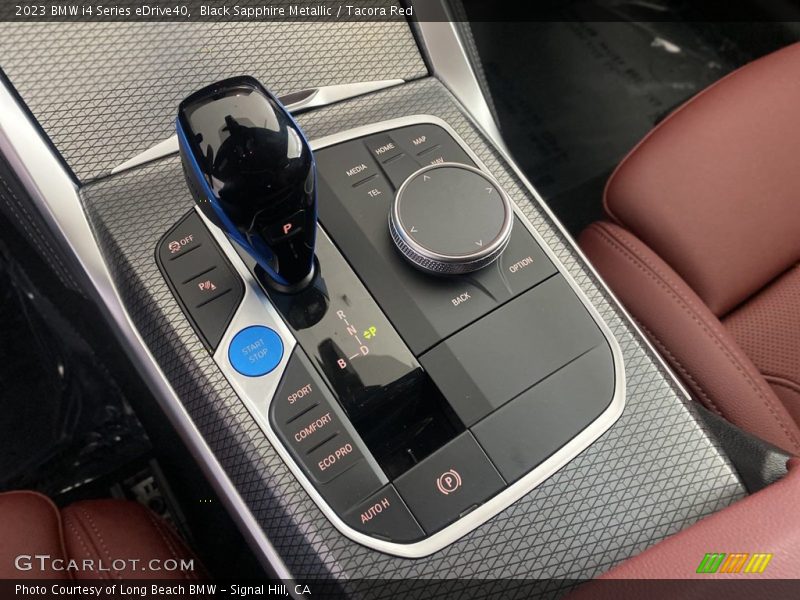 Black Sapphire Metallic / Tacora Red 2023 BMW i4 Series eDrive40