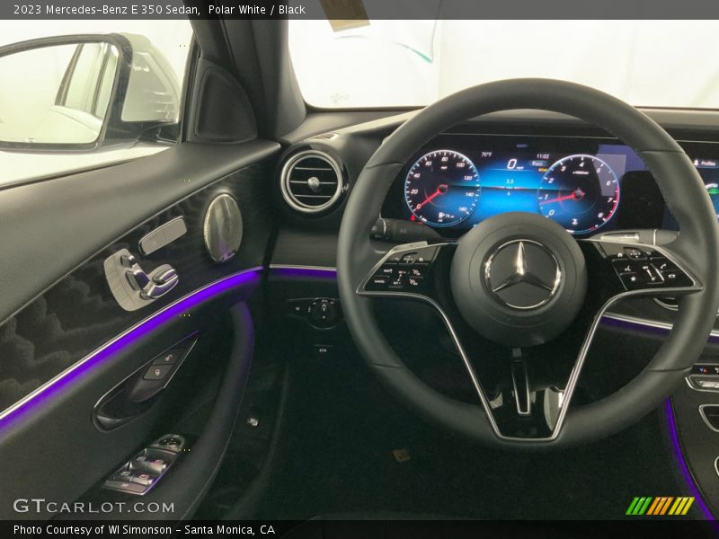 Polar White / Black 2023 Mercedes-Benz E 350 Sedan
