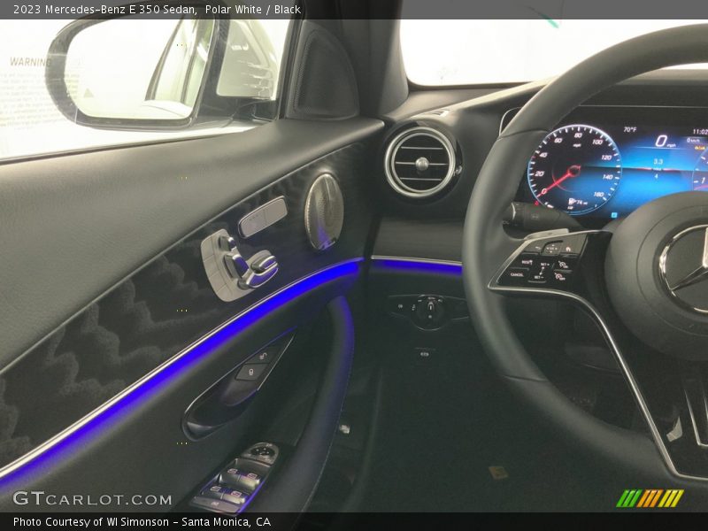 Polar White / Black 2023 Mercedes-Benz E 350 Sedan
