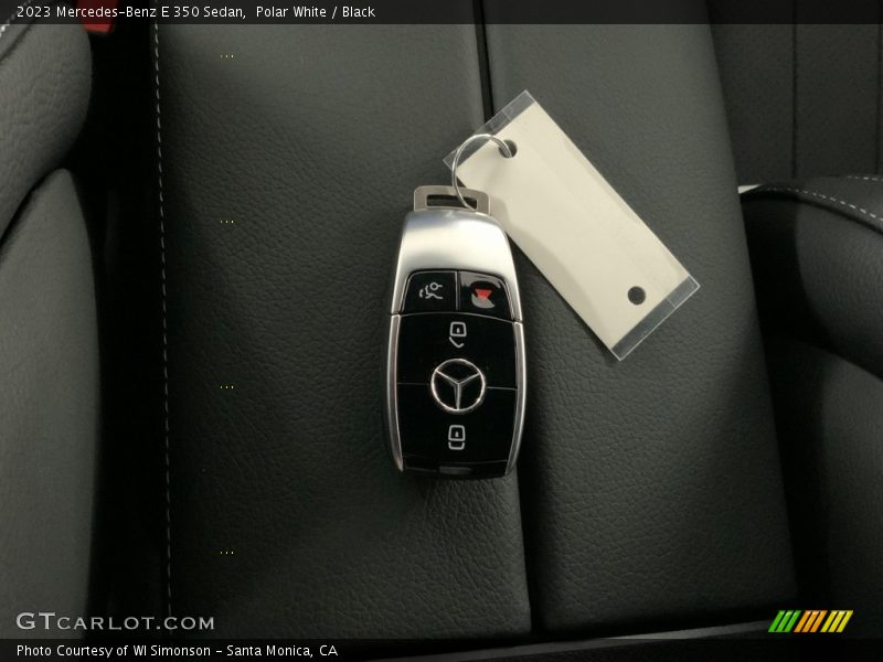 Polar White / Black 2023 Mercedes-Benz E 350 Sedan