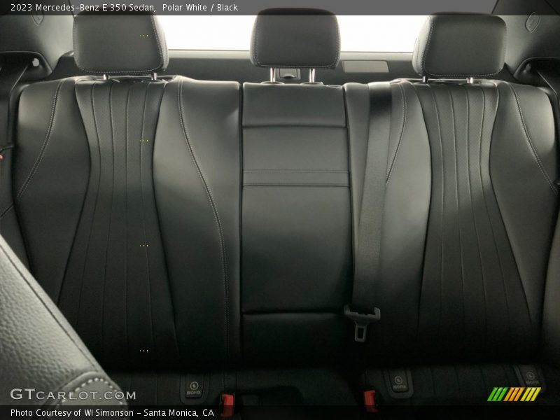 Polar White / Black 2023 Mercedes-Benz E 350 Sedan