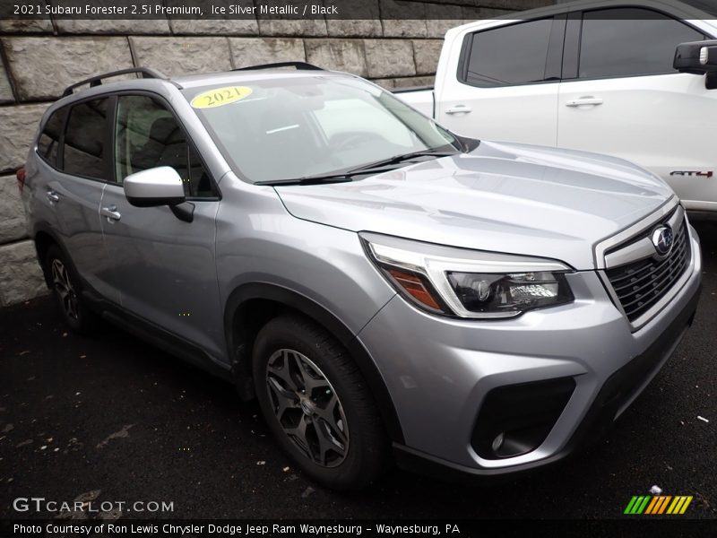 Ice Silver Metallic / Black 2021 Subaru Forester 2.5i Premium