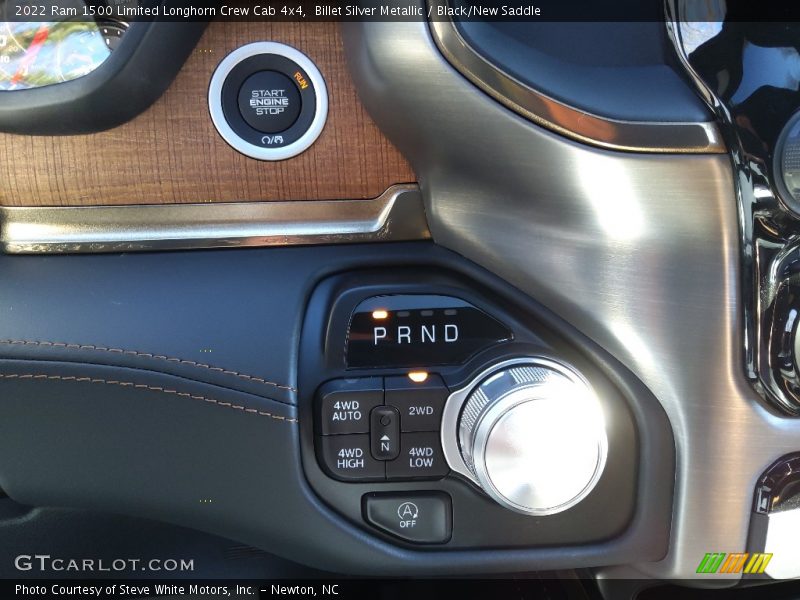 Billet Silver Metallic / Black/New Saddle 2022 Ram 1500 Limited Longhorn Crew Cab 4x4