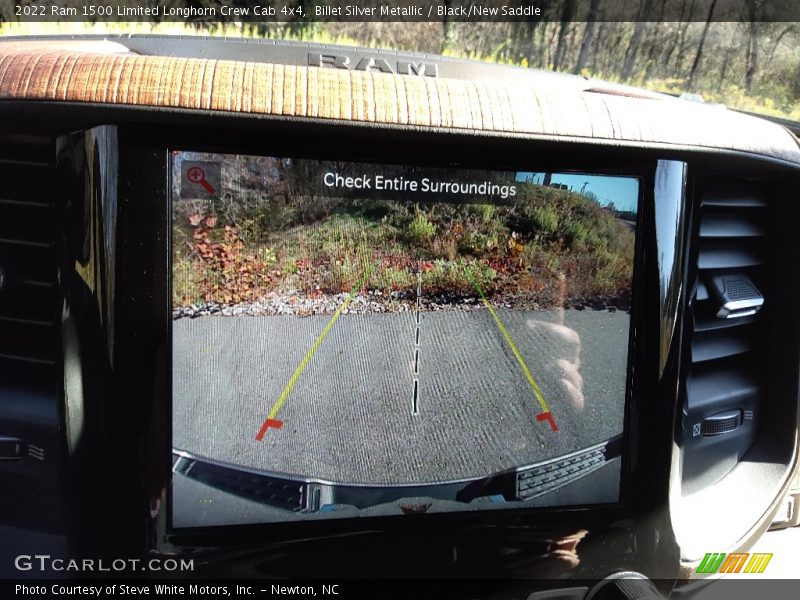 Billet Silver Metallic / Black/New Saddle 2022 Ram 1500 Limited Longhorn Crew Cab 4x4