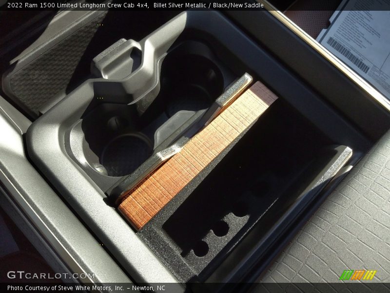 Billet Silver Metallic / Black/New Saddle 2022 Ram 1500 Limited Longhorn Crew Cab 4x4