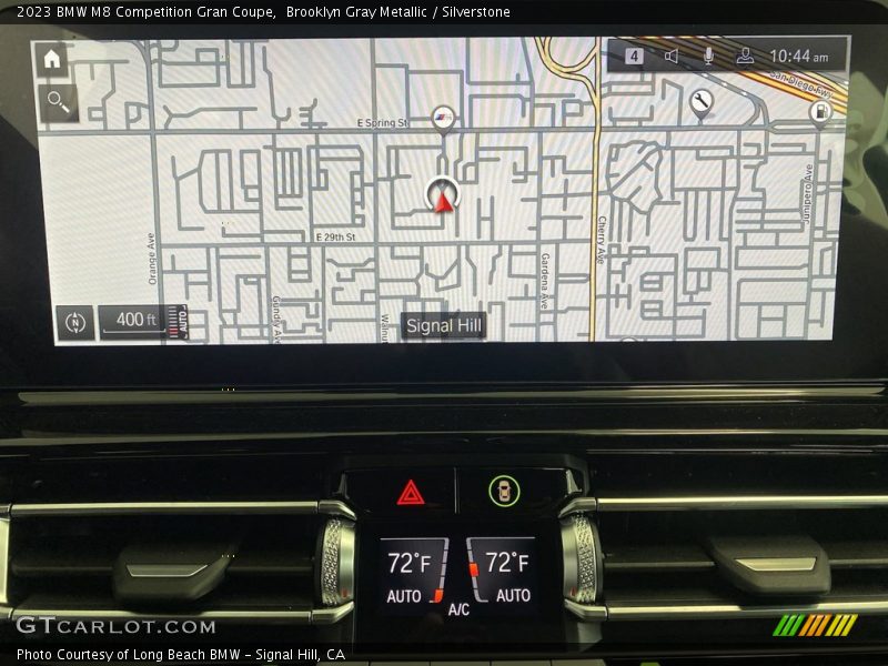 Navigation of 2023 M8 Competition Gran Coupe