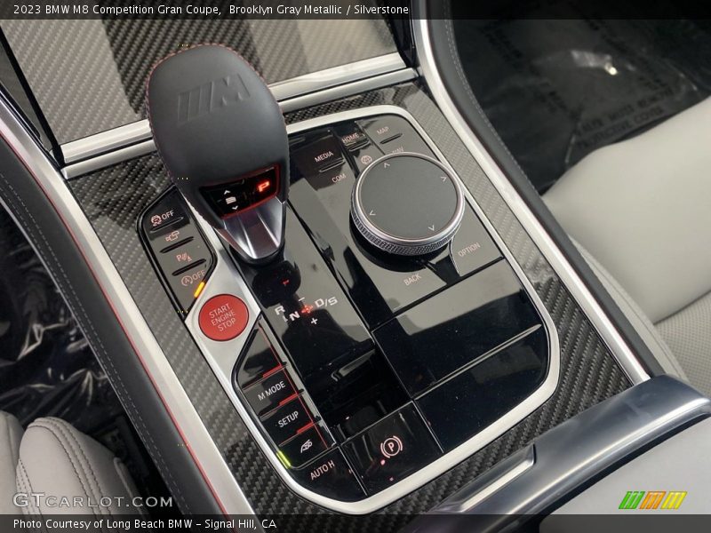 Controls of 2023 M8 Competition Gran Coupe
