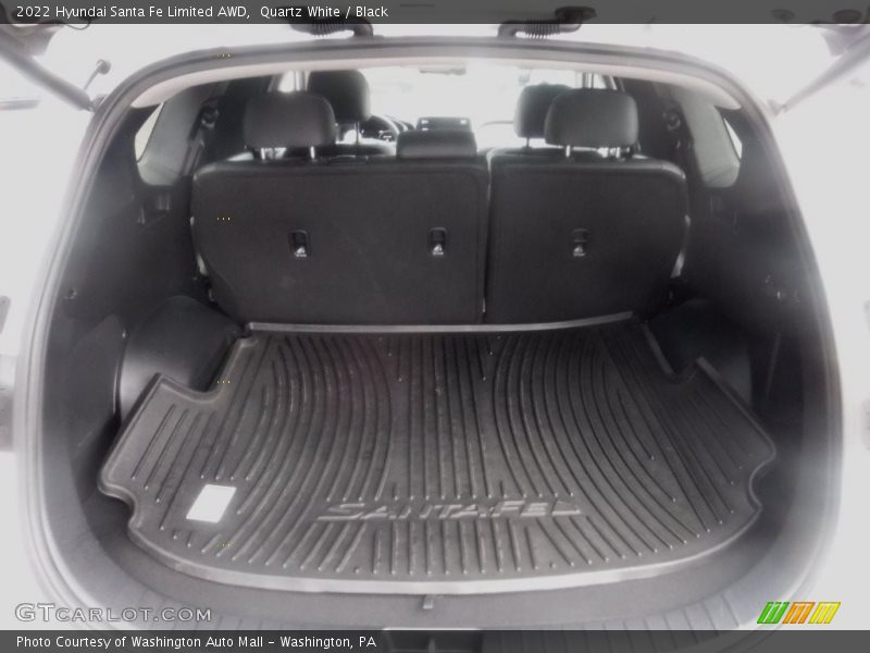 Quartz White / Black 2022 Hyundai Santa Fe Limited AWD