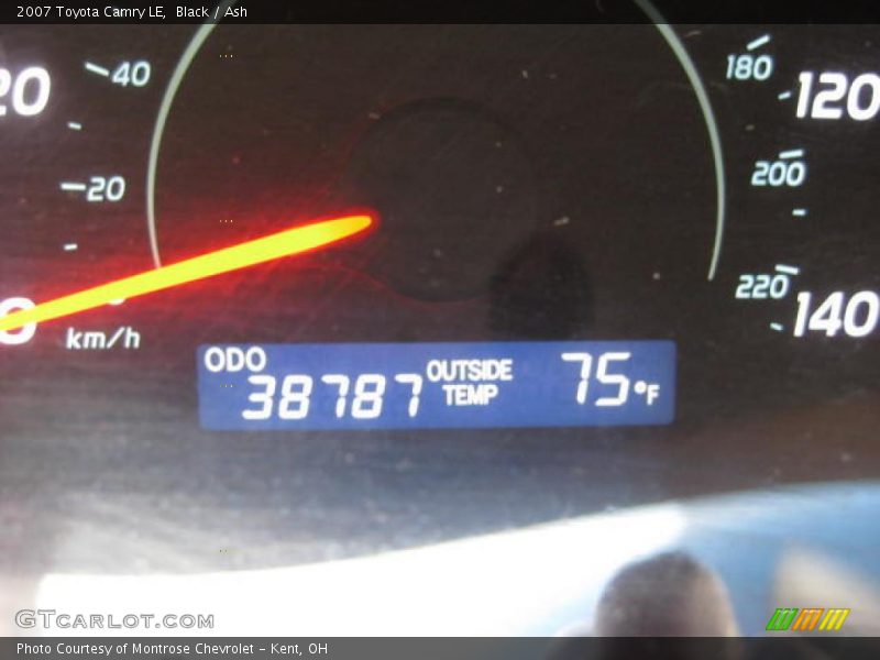 Black / Ash 2007 Toyota Camry LE