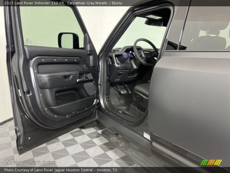 Carpathian Gray Metallic / Ebony 2023 Land Rover Defender 110 V8