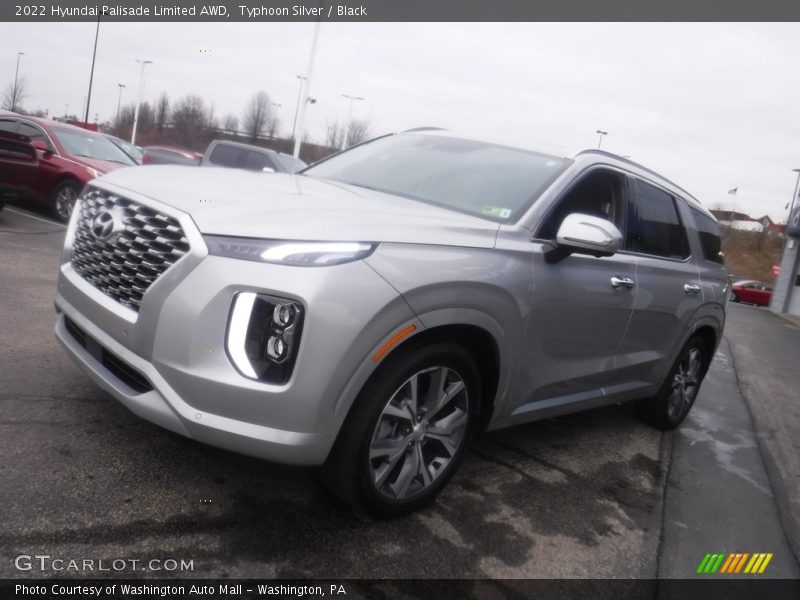 Typhoon Silver / Black 2022 Hyundai Palisade Limited AWD