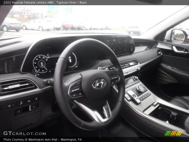 Typhoon Silver / Black 2022 Hyundai Palisade Limited AWD