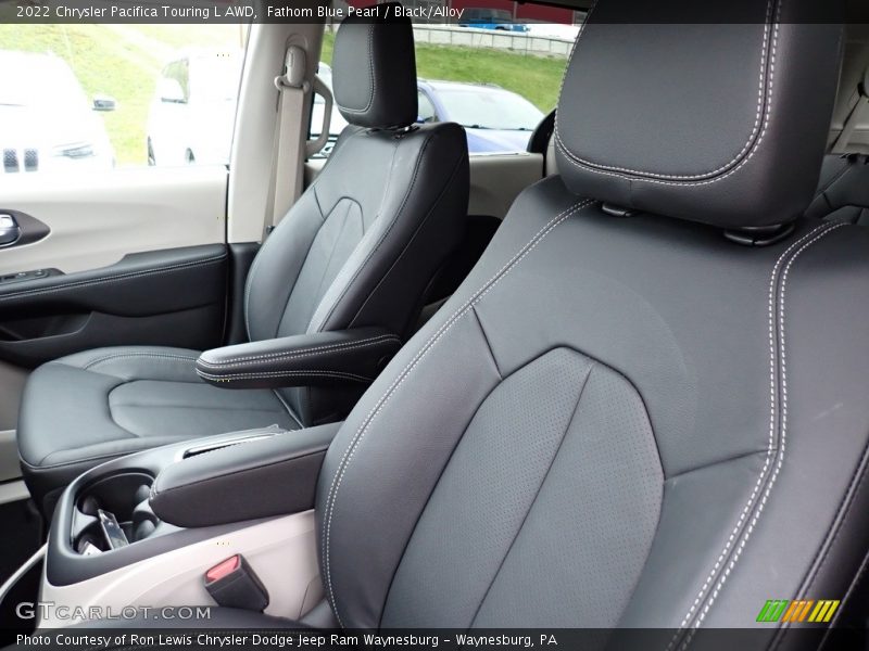 Fathom Blue Pearl / Black/Alloy 2022 Chrysler Pacifica Touring L AWD