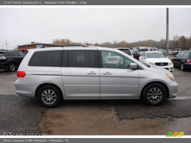 Alabaster Silver Metallic / Gray 2010 Honda Odyssey EX-L