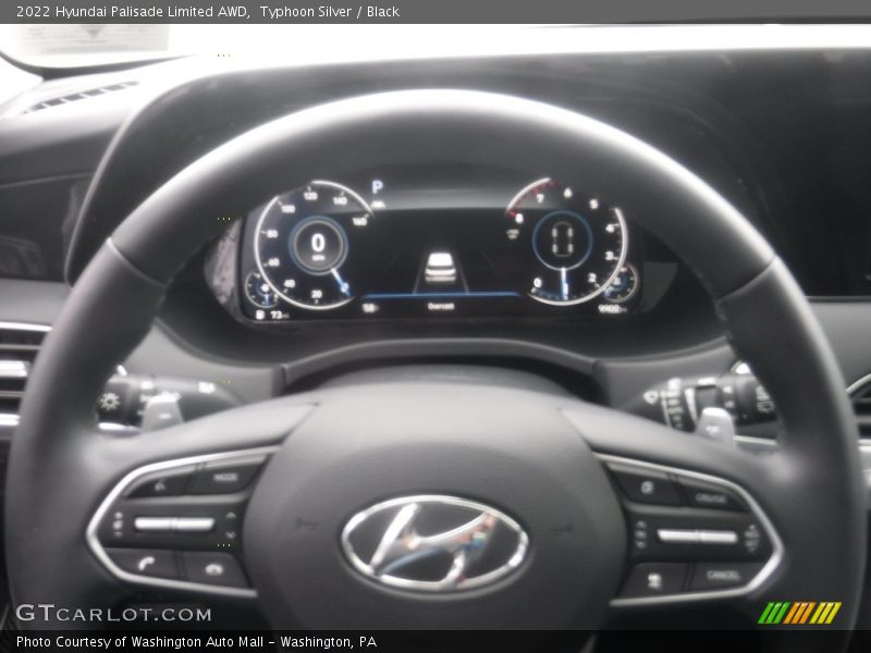 Typhoon Silver / Black 2022 Hyundai Palisade Limited AWD