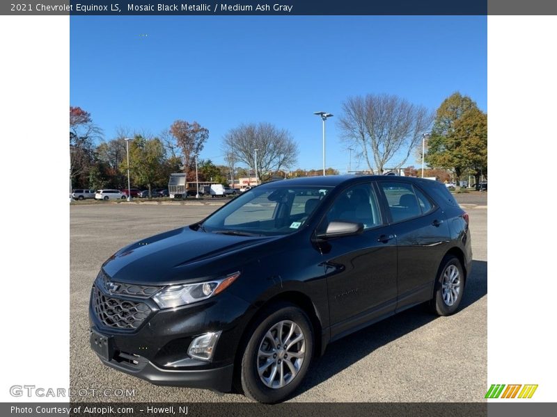 Mosaic Black Metallic / Medium Ash Gray 2021 Chevrolet Equinox LS