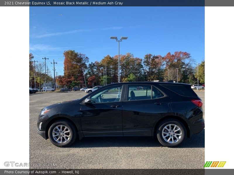 Mosaic Black Metallic / Medium Ash Gray 2021 Chevrolet Equinox LS