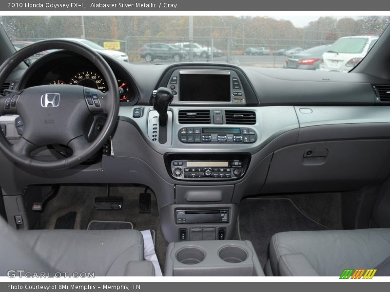 Alabaster Silver Metallic / Gray 2010 Honda Odyssey EX-L