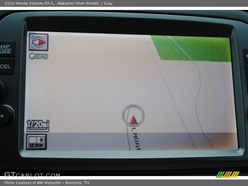 Alabaster Silver Metallic / Gray 2010 Honda Odyssey EX-L