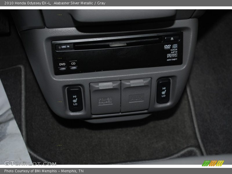 Alabaster Silver Metallic / Gray 2010 Honda Odyssey EX-L