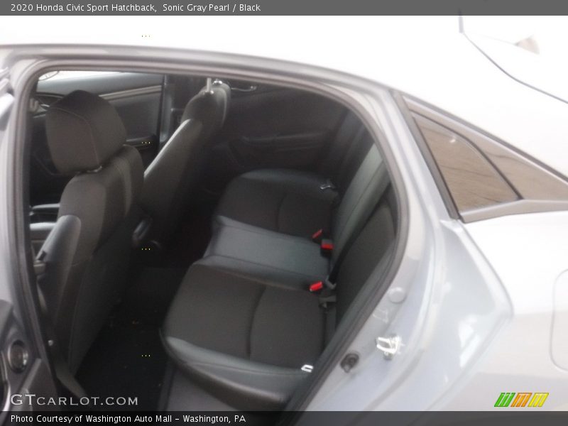 Sonic Gray Pearl / Black 2020 Honda Civic Sport Hatchback