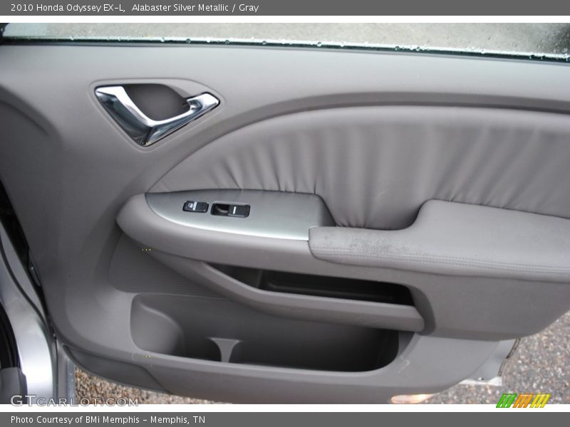 Alabaster Silver Metallic / Gray 2010 Honda Odyssey EX-L