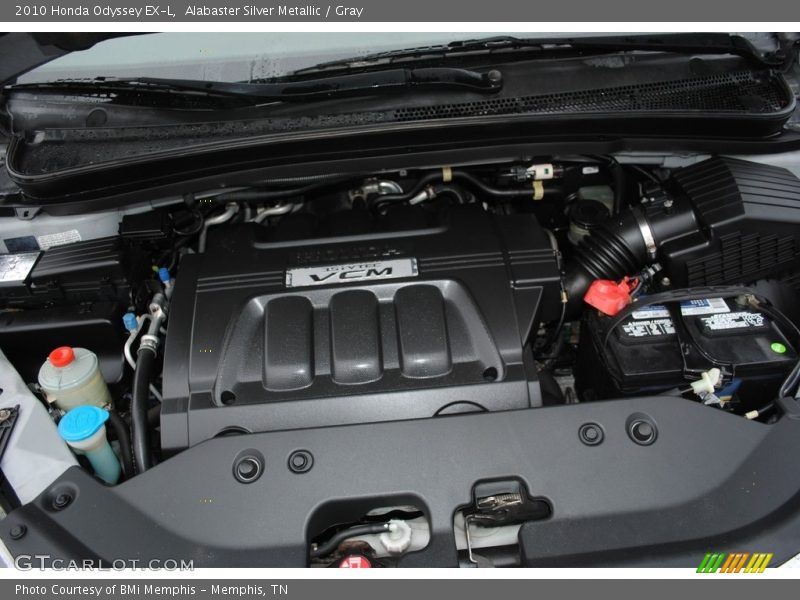 Alabaster Silver Metallic / Gray 2010 Honda Odyssey EX-L