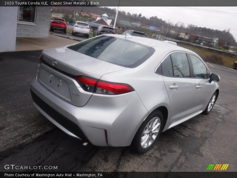Classic Silver Metallic / Black 2020 Toyota Corolla XLE