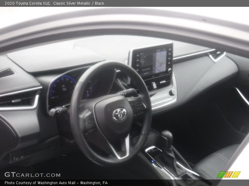 Classic Silver Metallic / Black 2020 Toyota Corolla XLE