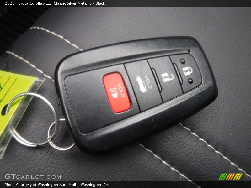 Classic Silver Metallic / Black 2020 Toyota Corolla XLE