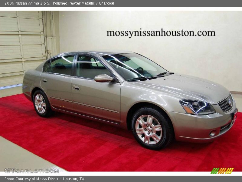 Polished Pewter Metallic / Charcoal 2006 Nissan Altima 2.5 S