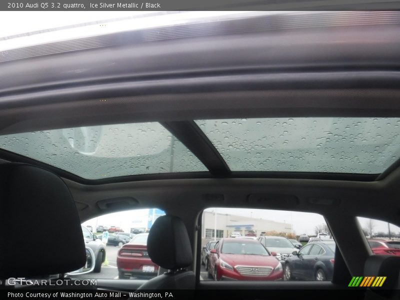Ice Silver Metallic / Black 2010 Audi Q5 3.2 quattro