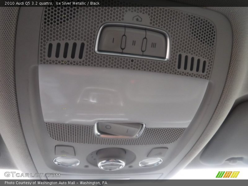 Ice Silver Metallic / Black 2010 Audi Q5 3.2 quattro