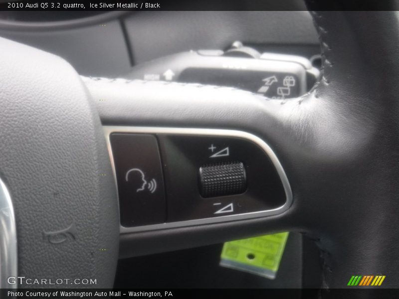 Ice Silver Metallic / Black 2010 Audi Q5 3.2 quattro